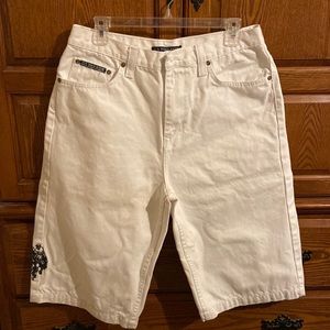 US. POLO ASSN. white bermuda size 32 vintage